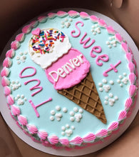 Load image into Gallery viewer, 8 inch round - Custom drawing Pupcake