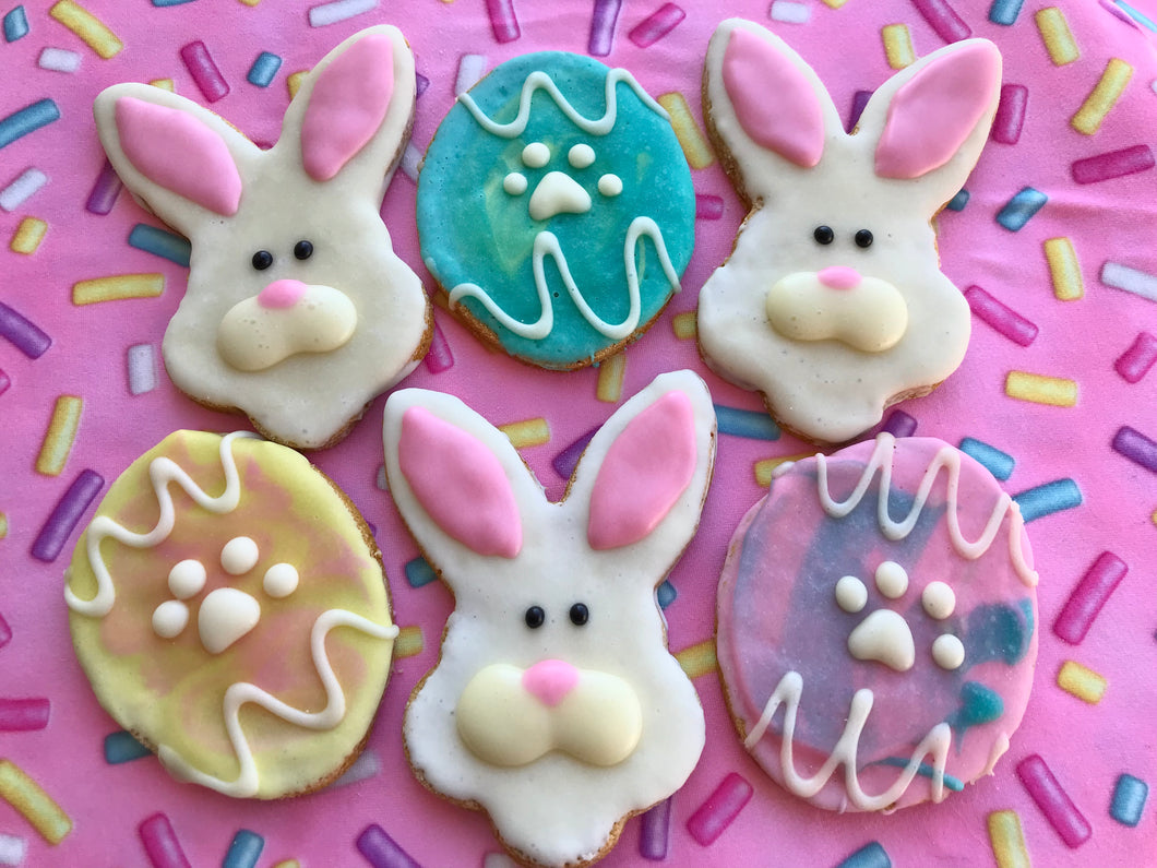 Frosted Easter Cookie
