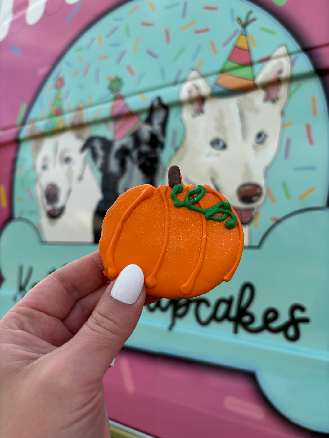 Frosted pumpkin