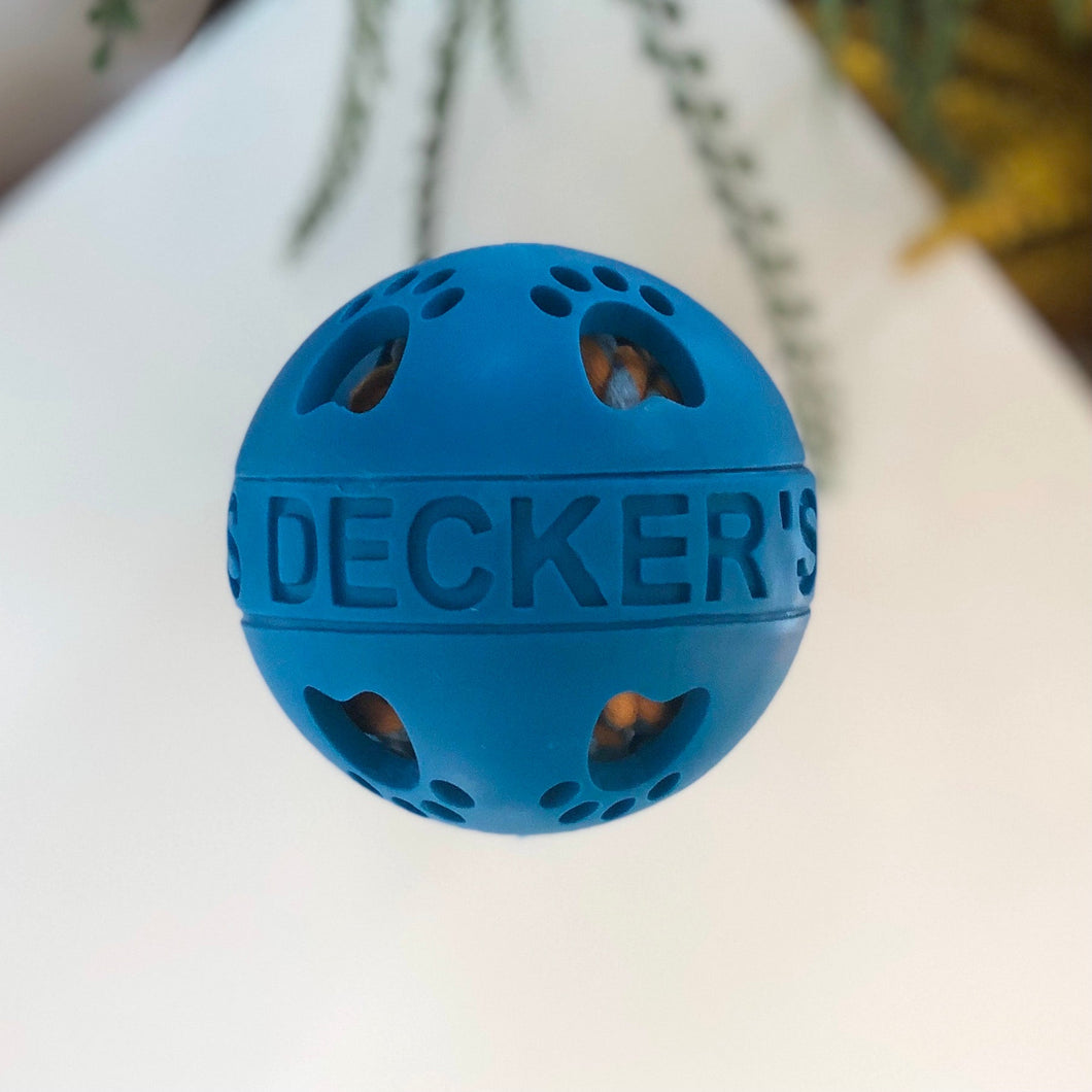Decker's Dog Supplies - Paw Print Ball